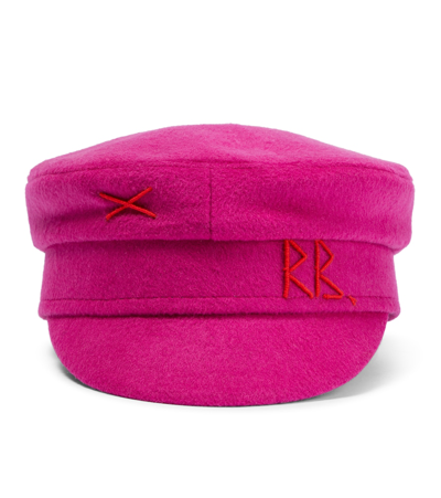 Shop Ruslan Baginskiy Wool-blend Felt Hat In Pink