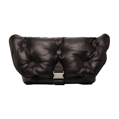 Shop Maison Margiela Glam Slam Cycle Mess Bag In Black