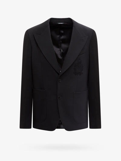 Shop Dolce & Gabbana Blazer In Black