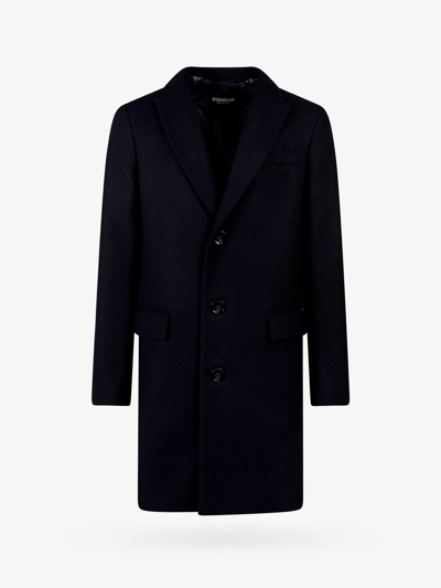 Shop Dondup Coat In Black