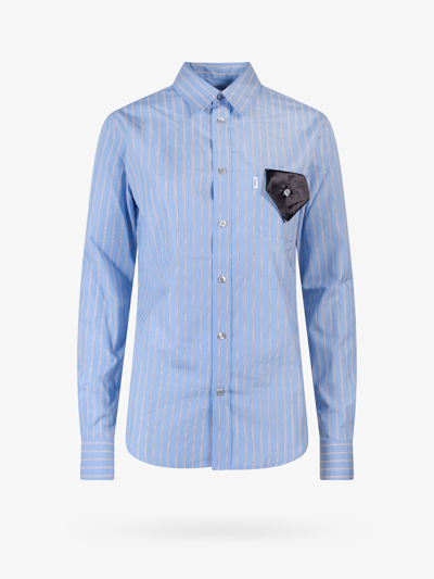 Shop Coperni Shirt In Blue