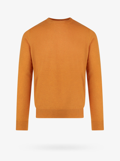 Shop Malo Sweater In Orange