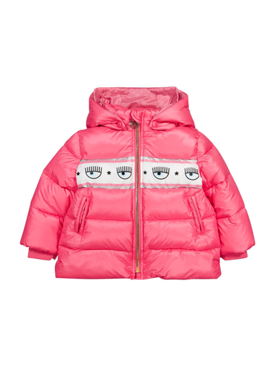 Chiara Ferragni Kids Jacket For Girls In Fucsia | ModeSens