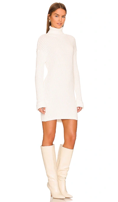Shop Stitches & Stripes Crista Ribbed Mini Dress In White