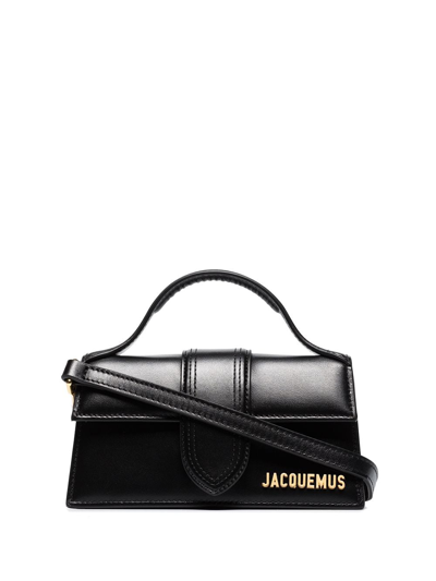 Shop Jacquemus Women Le Bambino Bag In 990 Black