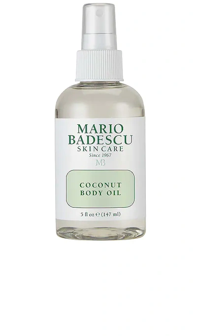 Shop Mario Badescu Coconut Body Oil In N,a