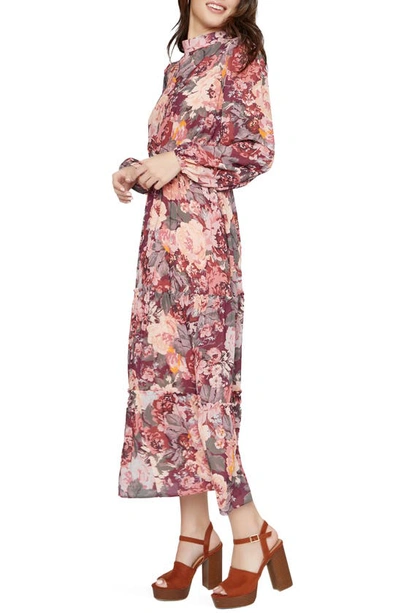 Shop Lost + Wander Romantic Garden Long Sleeve Maxi Dress In Red Multi Floral