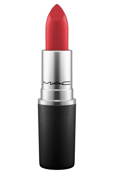 Shop Mac Cosmetics Mac Lipstick In Russian Red (m)