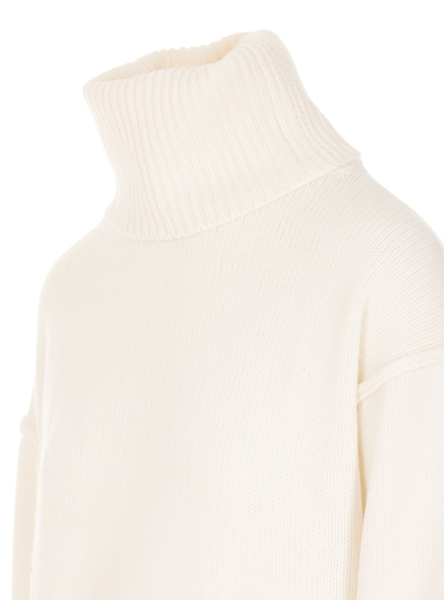 Shop Allude Sweater In White