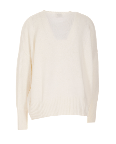 Shop Allude Sweater In White