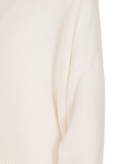 Shop Allude Sweater In White