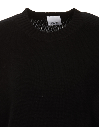 Shop Allude Sweater In Black