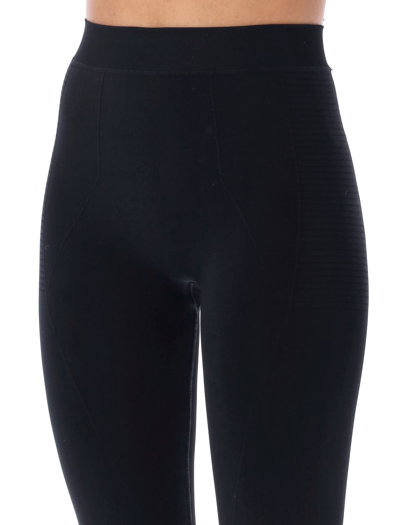 Rick Owens Black Knit Active Leggings In Black