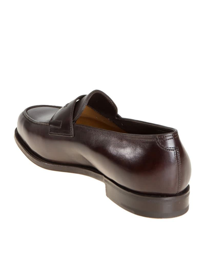 Shop John Lobb Lopez Museum In Y Dark Brown