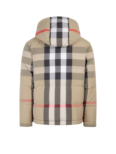 Burberry Kids Reversible Check Puffer Jacket