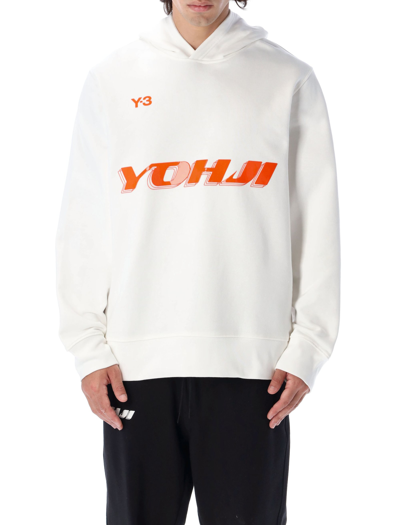 Shop Y-3 Yohji Hoddie In White