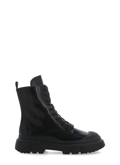 Shop Hogan H543 Boot In Black