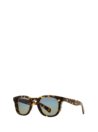 Shop Garrett Leight Kinney X Sun Tuscan Tortoise Sunglasses