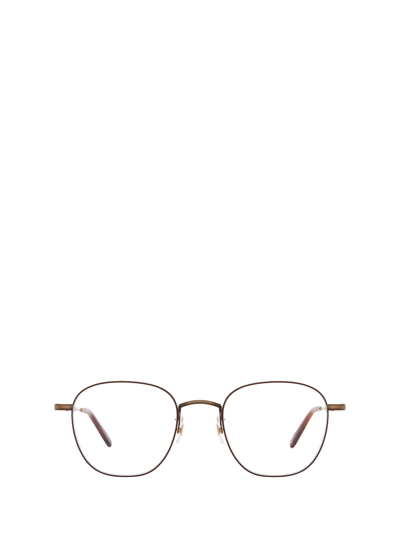 Garrett Leight Grant M Brushed Gold-tort Glasses In Antique Gold-tort ...