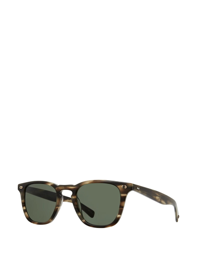 Shop Garrett Leight Brooks X Sun Kodiak Tortoise Sunglasses