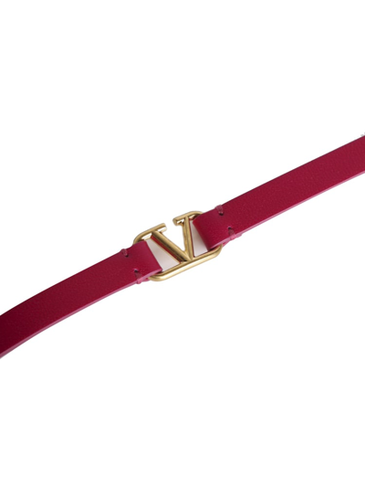 Shop Valentino V Logo Bracelet In Rosa Shocking