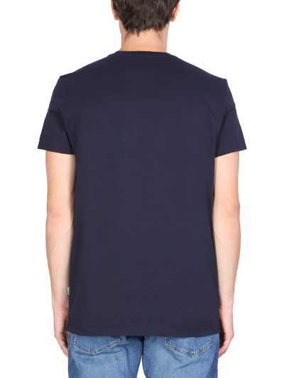 Shop Aspesi Nervoso T-shirt In Blu