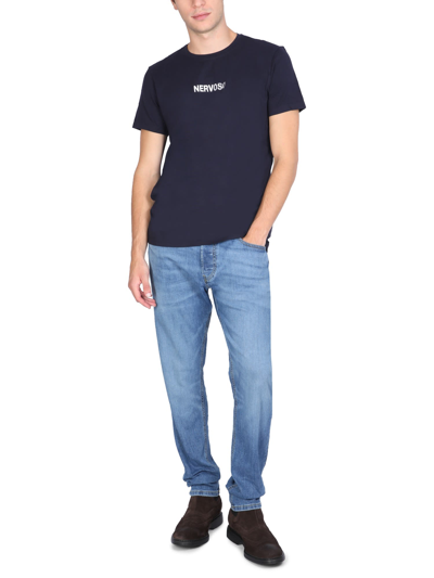 Shop Aspesi Nervoso T-shirt In Blu