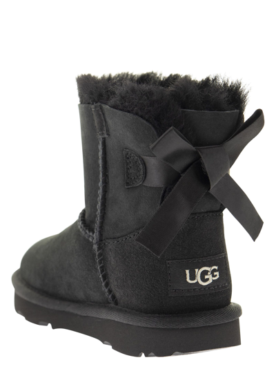 Ugg Mini Bailey Bow Ii - Ankle Boot In Black