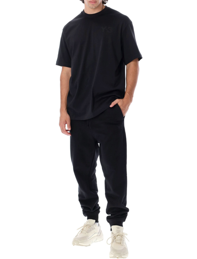 Shop Y-3 Classic Logo Sweatpants In Black