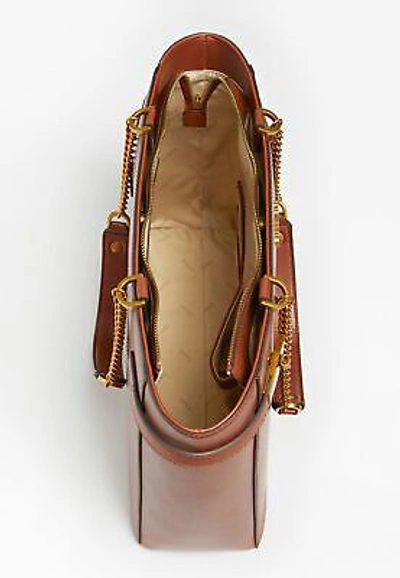 Pre-owned Guess Zadie Vb841523 Bag Shopper Bag Whiskey