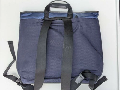 Pre-owned Paul Smith Bag - Bright Stripe Navy Convertible Tote & Backpack Rrp: £395