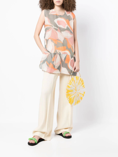 Bambah Ganah Oversize Tunic In Orange