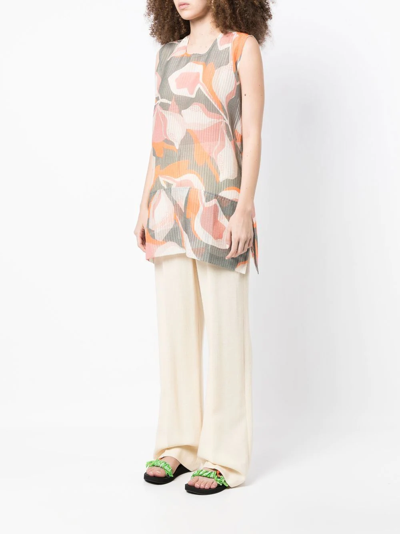 Bambah Ganah Oversize Tunic In Orange
