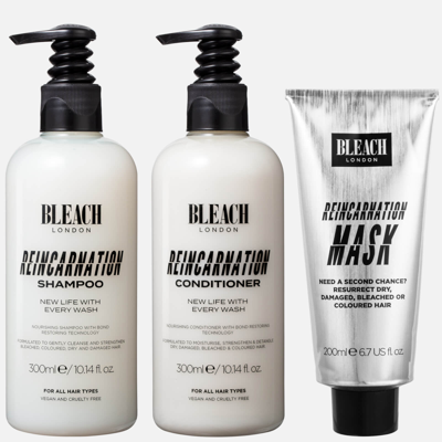 Shop Bleach Reincarnation Shampoo And Conditioner 300ml Bundle With 200ml Reincarnation Mask