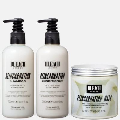 Shop Bleach Reincarnation Shampoo And Conditioner 300ml Bundle With 500ml Reincarnation Mask