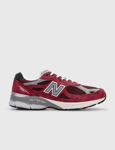 Shop New Balance Made In Usa 990v3 In Red