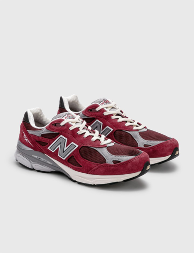 Shop New Balance Made In Usa 990v3 In Red