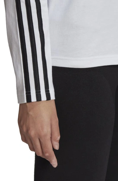 Adidas Originals Adicolor Three Stripe Long Sleeve T-shirt In White |  ModeSens