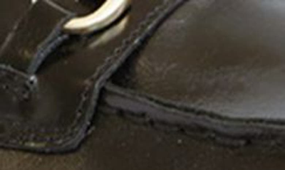 Shop Munro Gryffin Bit Loafer In Black Glazed Calf Leather