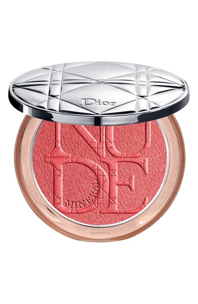 Shop Dior Skin Nude Luminizer Blush In Coral Pop