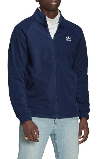 Adidas Originals Adidas Men's Originals Adicolor Classics Teddy Fleece  Full-zip Jacket In Blue | ModeSens