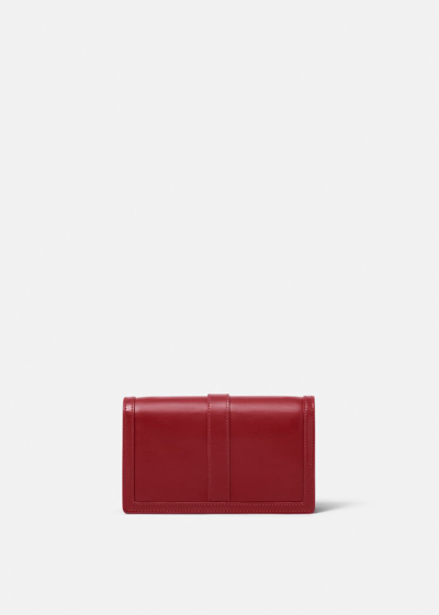Versace Greca Goddess Mini Bag, Female, Burgundy, One Size In Burgundy