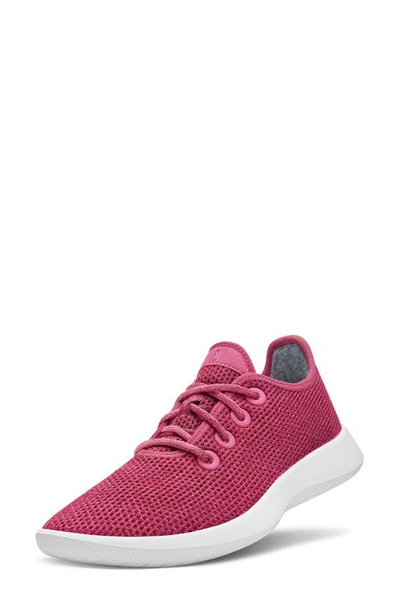 Shop Allbirds Tree Runner Sneaker In Lux Pink