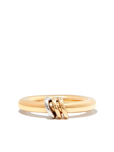 Spinelli Kilcollin Sirius Max Bg Yellow And Blackened Gold Ring In Gold