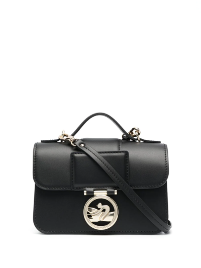 Shop Longchamp Box-trot Xs Crossbody Bag In Black