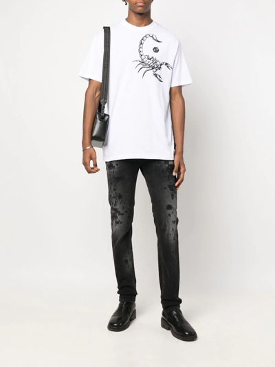 蝎子印花短袖T恤