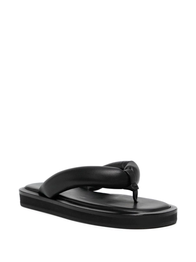 Ambush Padded-strap Flip Flops In Black
