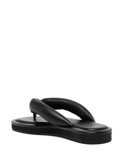 Ambush Padded-strap Flip Flops In Black