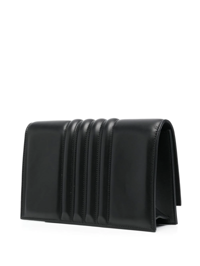 Alexander Mcqueen Skull-stud Padded Crossbody Bag In Black