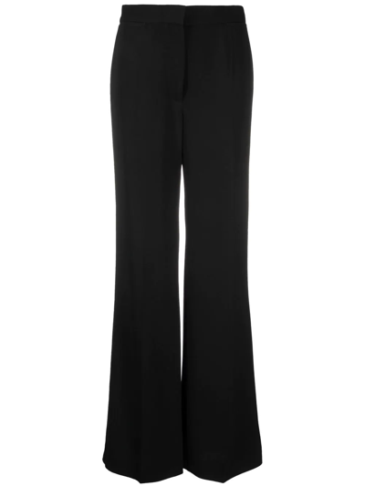 Shop Stella Mccartney Bootcut Tailored Trousers In Black